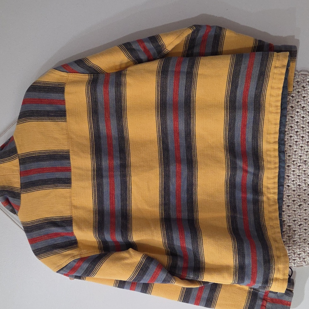 Pendleton Yellow And Red Striped Pullover - image 5